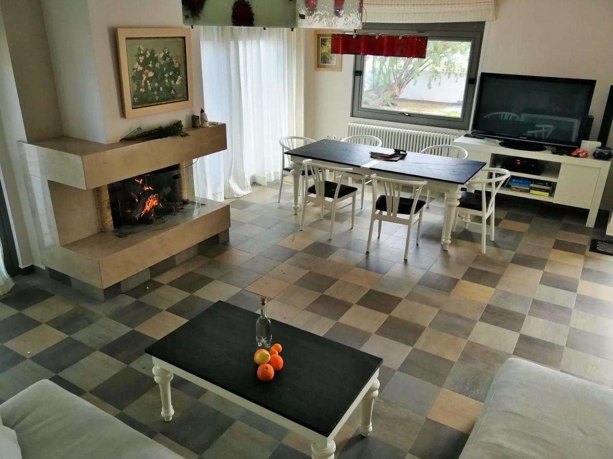 Amoutsa Seaside Villa Kolimvarion Exteriör bild