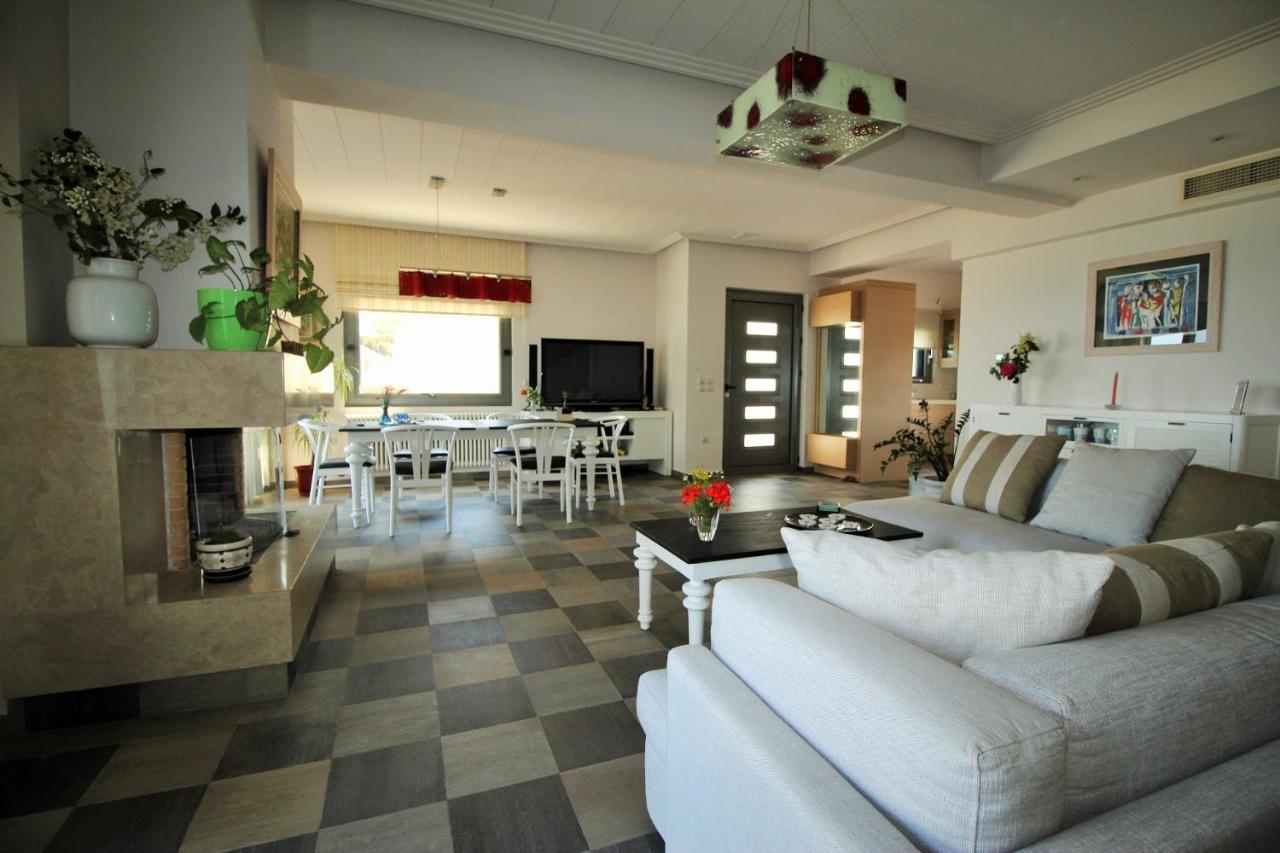 Amoutsa Seaside Villa Kolimvarion Exteriör bild
